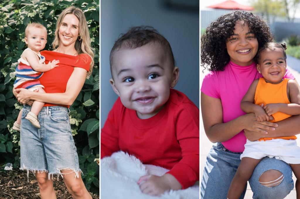 NYC model baby mamas rush for their 'babies'