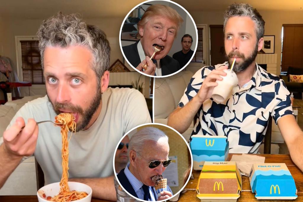 I ate like Joe Biden and Donald Trump for a day and I will never do it again